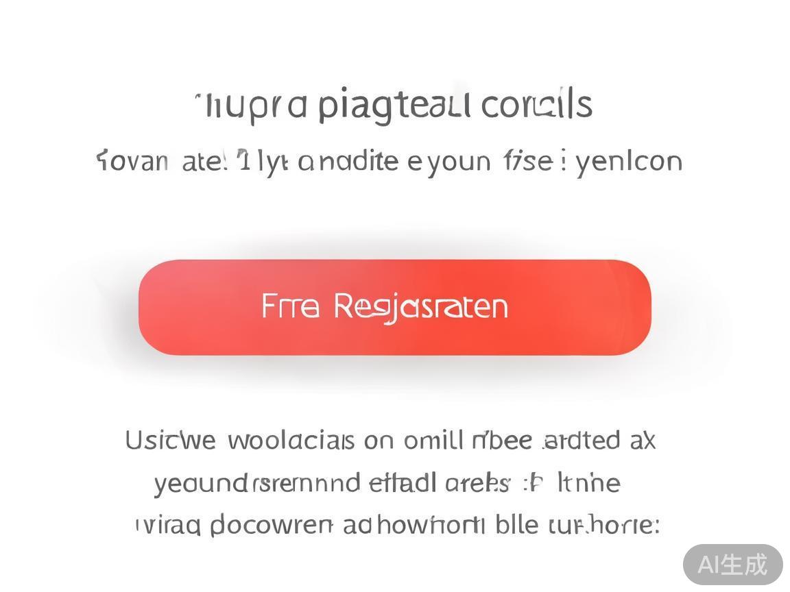 在首页明显位置，找到“注册”或“免费注册”按钮，点